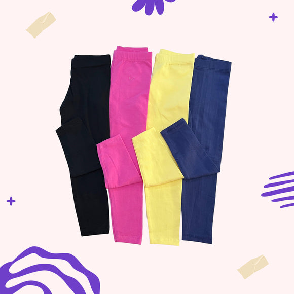 Licras para Niñas - Combos de 4 licras - Comb. #01 - El Pueblito