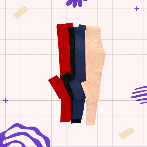 Licras para Niñas - Combos de 4 licras - Comb. #06 - El Pueblito