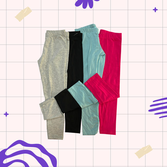 Licras para Niñas - Combos de 4 licras - Comb. #03 - El Pueblito