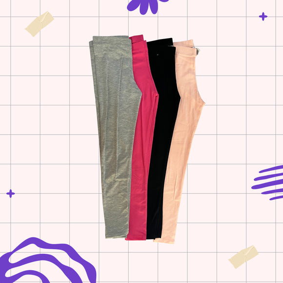 Licras para Niñas - Combos de 4 licras - Comb. #04 - El Pueblito