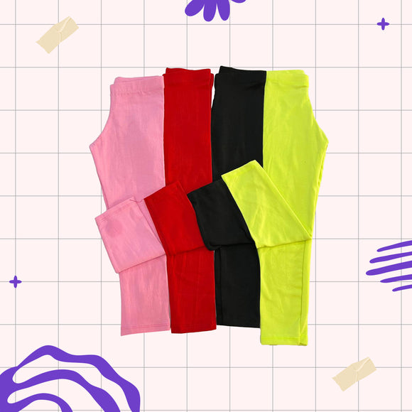 Licras para Niñas - Combos de 4 licras - Comb. #02 - El Pueblito