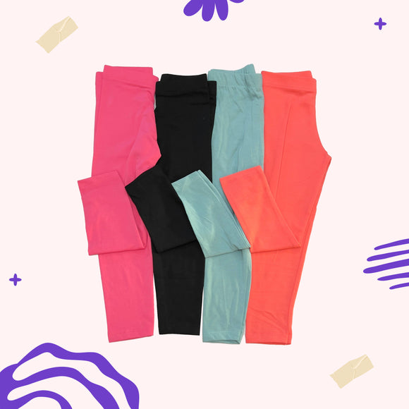 Licras para Niñas - Combos de 4 licras - Comb. #01 - El Pueblito