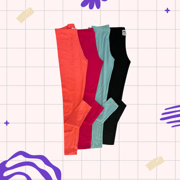 Licras para Niñas - Combos de 4 licras - Comb. #04 - El Pueblito