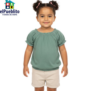 Blusa de niña marca Garanimals, con diseño.