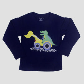 Playera de niño, marca Carter´s, con diseño. - El Pueblito