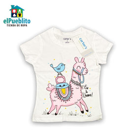 Blusa de niña, marca Carter´s, con diseño. - El Pueblito
