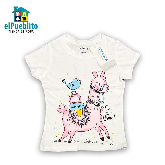 Blusa de niña, marca Carter´s, con diseño. - El Pueblito