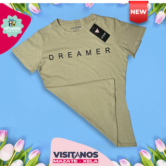 Blusa de Mujer, color verde olivo, con diseño. - El Pueblito