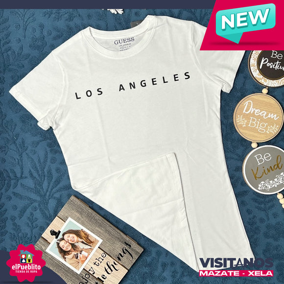 Blusa de Mujer, color blanco, con diseño. - El Pueblito