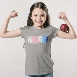 Blusa de niña, marca Tommy Hilfiger, con diseño. - El Pueblito