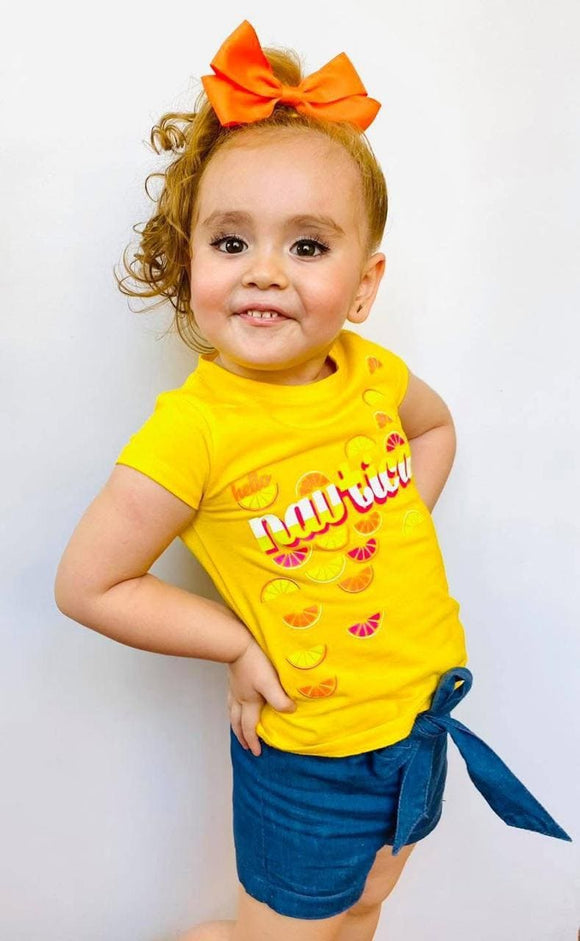 Blusa de niña, marca Nautica, con diseño. - El Pueblito