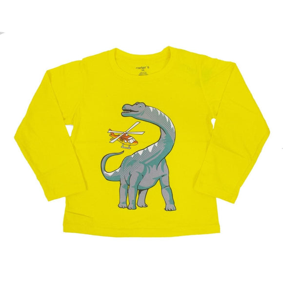 Playera de niño, marca Carter´s, con diseño. - El Pueblito