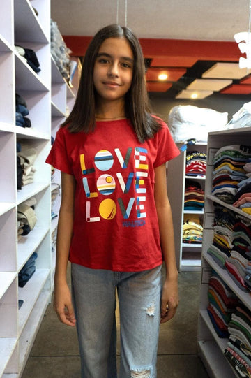 Blusa de niña, marca Nautica, con diseño. - El Pueblito