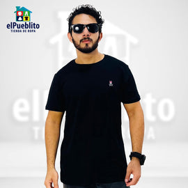 Playera de Hombre, Psycho Bunny, con logo bordado. - El Pueblito