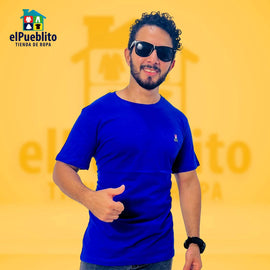 Playera de Hombre, Psycho Bunny, con logo bordado. - El Pueblito