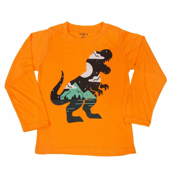 Playera de niño, marca Carter´s, con diseño. - El Pueblito