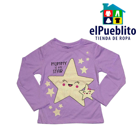 Blusa de niña, marca Carter´s, con diseño. - El Pueblito