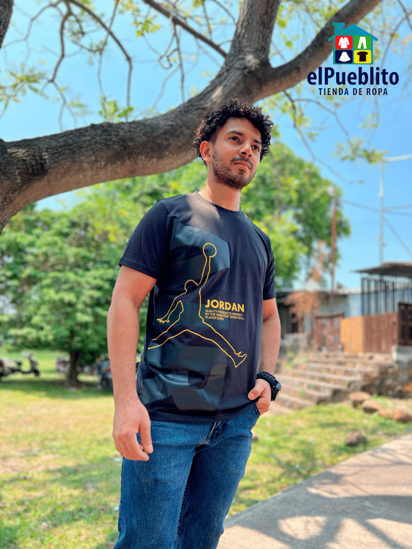 Playera de Hombre, Jordan, con diseño. - El Pueblito