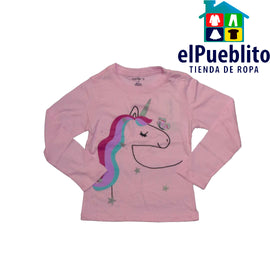 Blusa de niña, marca Carter´s, con diseño. - El Pueblito