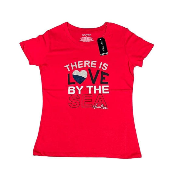 Blusa de niña, marca Nautica, con diseño. - El Pueblito