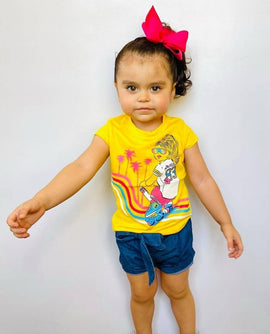 Blusa de niña, marca Nautica, con diseño. - El Pueblito