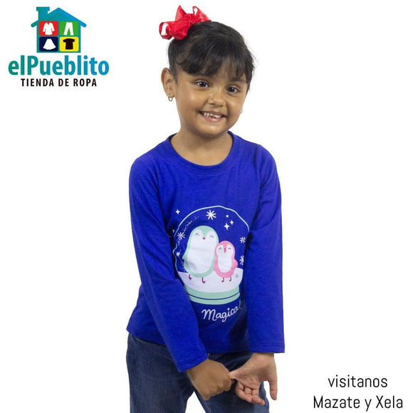 Blusa de niña, marca Carter´s, con diseño. - El Pueblito