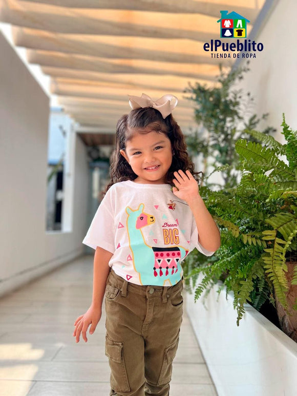 Blusa de niña, marca Carter´s, con diseño. - El Pueblito