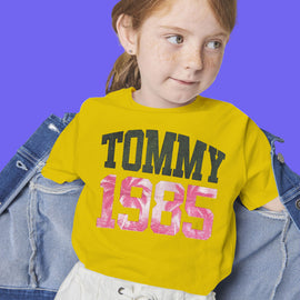 Blusa de niña, marca Tommy Hilfiger, con diseño. - El Pueblito