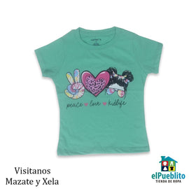 Blusa de niña, marca Carter´s, con diseño. - El Pueblito