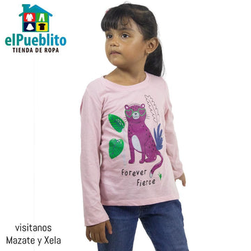 Blusa de niña, marca Carter´s, con diseño. - El Pueblito