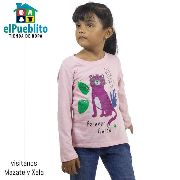 Blusa de niña, marca Carter´s, con diseño. - El Pueblito