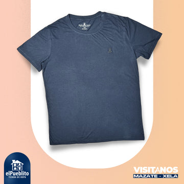 Playera de Hombre, Psycho Bunny, con logo bordado. - El Pueblito