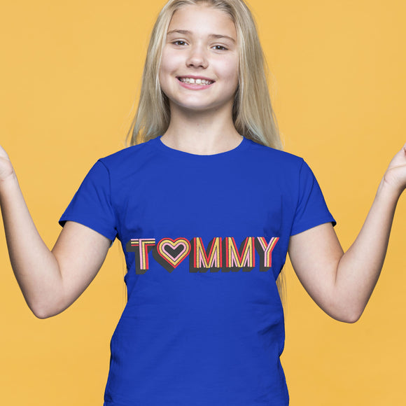 Blusa de niña, marca Tommy Hilfiger, con diseño. - El Pueblito