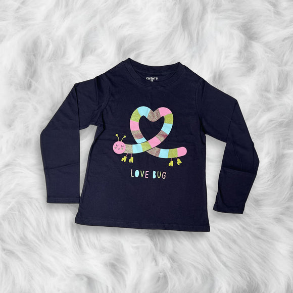 Blusa de niña, marca Carter´s, con diseño. - El Pueblito