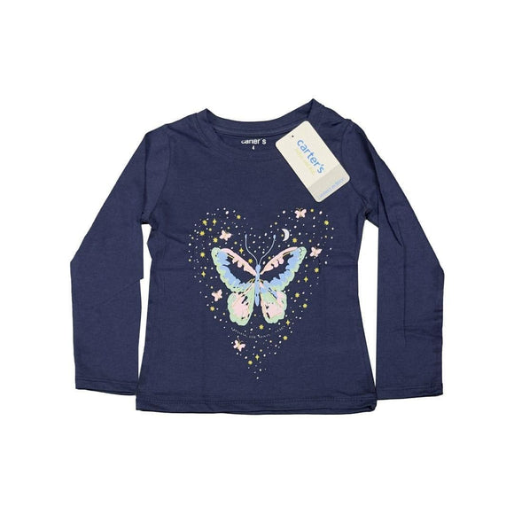 Blusa de niña, marca Carter´s, con diseño. - El Pueblito