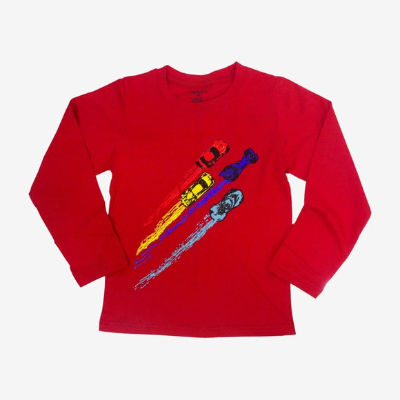 Playera de niño, marca Carter´s, con diseño. - El Pueblito