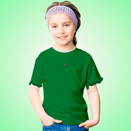 Blusa de niña, marca Tommy Hilfiger, con diseño. - El Pueblito