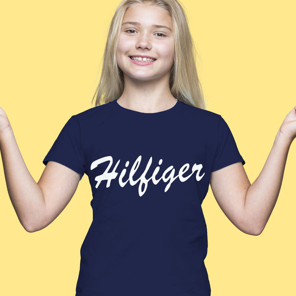 Blusa de niña, marca Tommy Hilfiger, con diseño. - El Pueblito