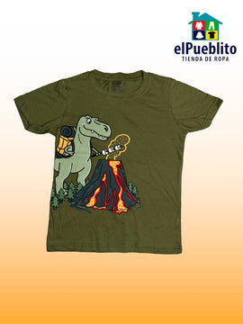 Playera de niño, marca Carter´s, con diseño. - El Pueblito