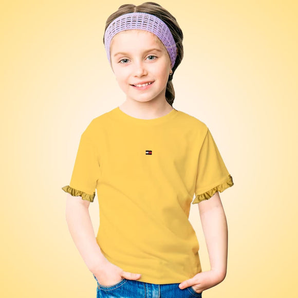 Blusa de niña, marca Tommy Hilfiger, con diseño. - El Pueblito