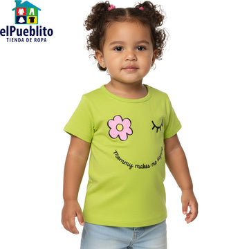 Blusa de niña marca Garanimals, con diseño.