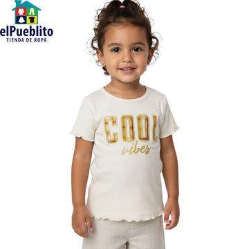 Blusa de niña marca Garanimals, con diseño.