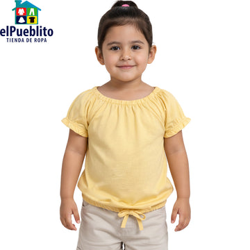 Blusa de niña marca Garanimals, con diseño.