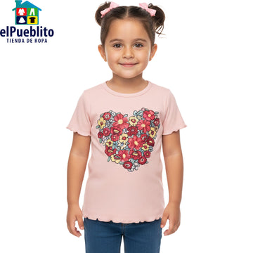Blusa de niña marca Garanimals, con diseño.