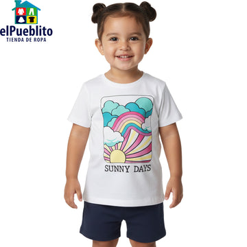 Blusa de niña marca Garanimals, con diseño.