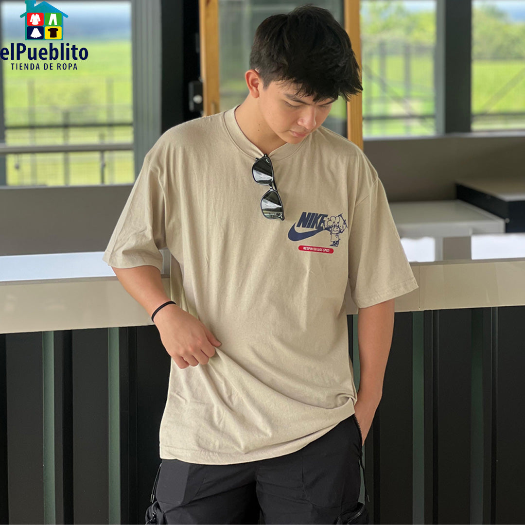Playera Oversized de Hombre. - 0