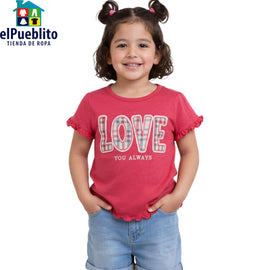 Blusa de niña marca Garanimals, con diseño.