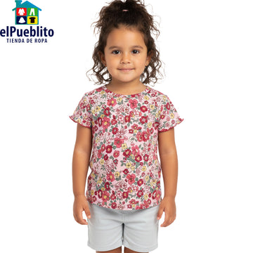 Blusa de niña marca Garanimals, con diseño.