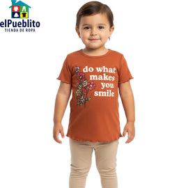 Blusa de niña marca Garanimals, con diseño.