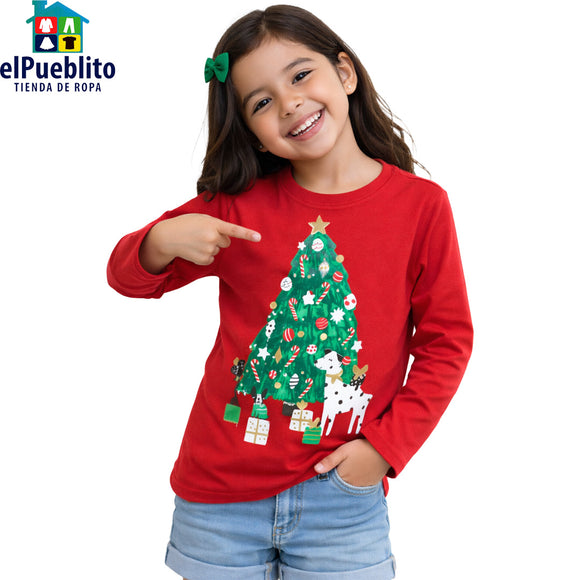 Blusa de niña, marca Carter´s, con diseño.